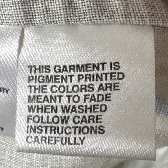 Tommy Bahama Relax Linen Button Up Shirt Men's Size  Big & Tall 4XB Island Life - Picture 11 of 11